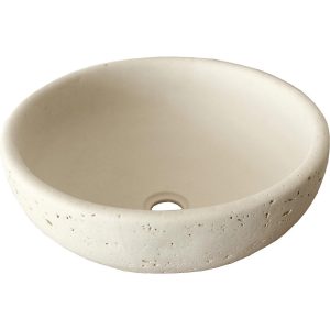 Lavoar / Chiuveta Travertin Aurea Diametru: Ø 42,0 cm