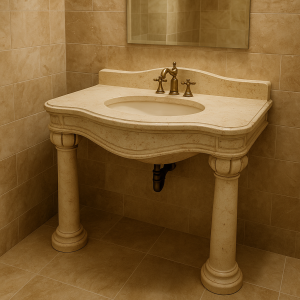 Lavoar/ Chiuveta Travertin Top New Orleans